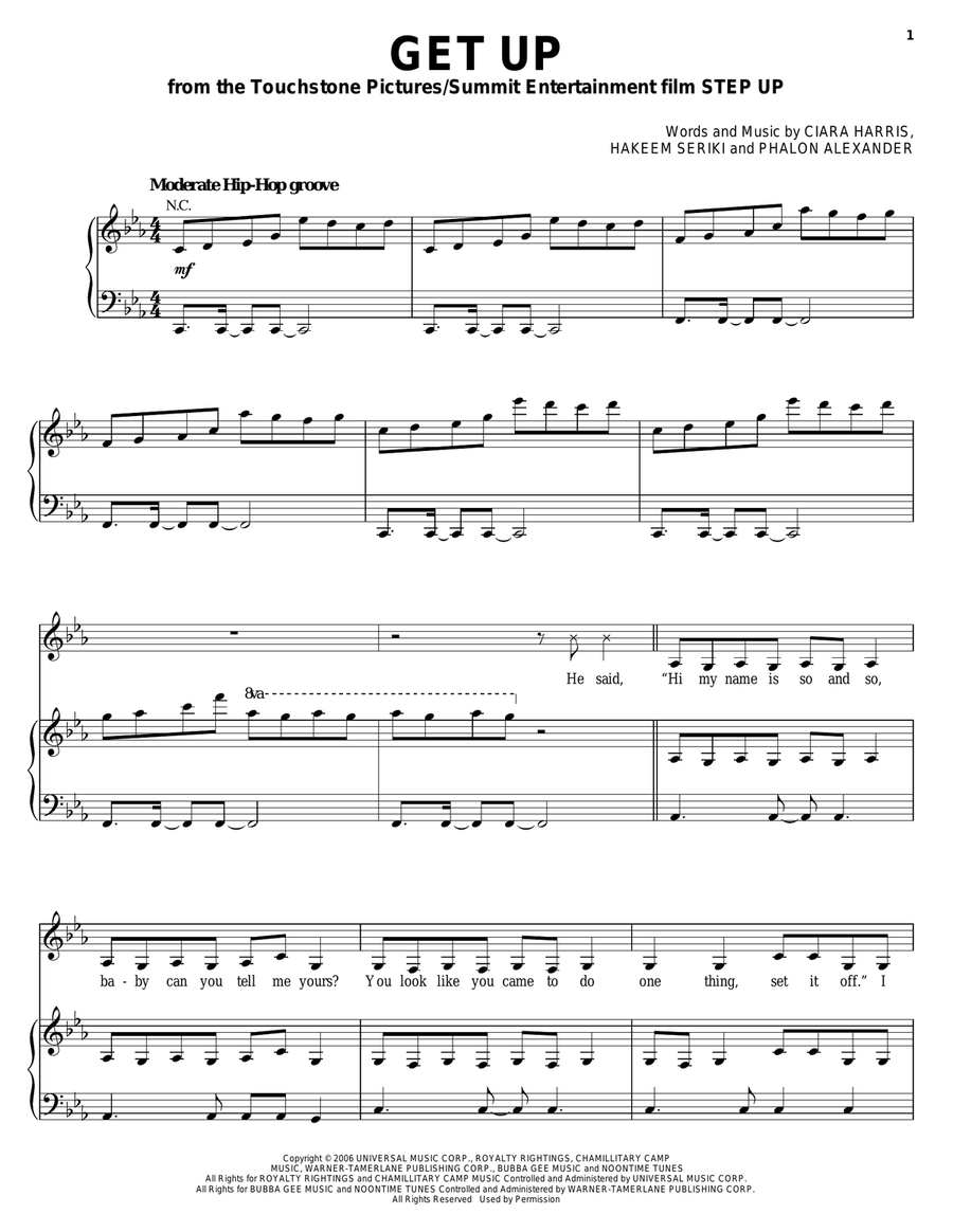 Get Up Acoustic Guitar scores gallery preview page 1