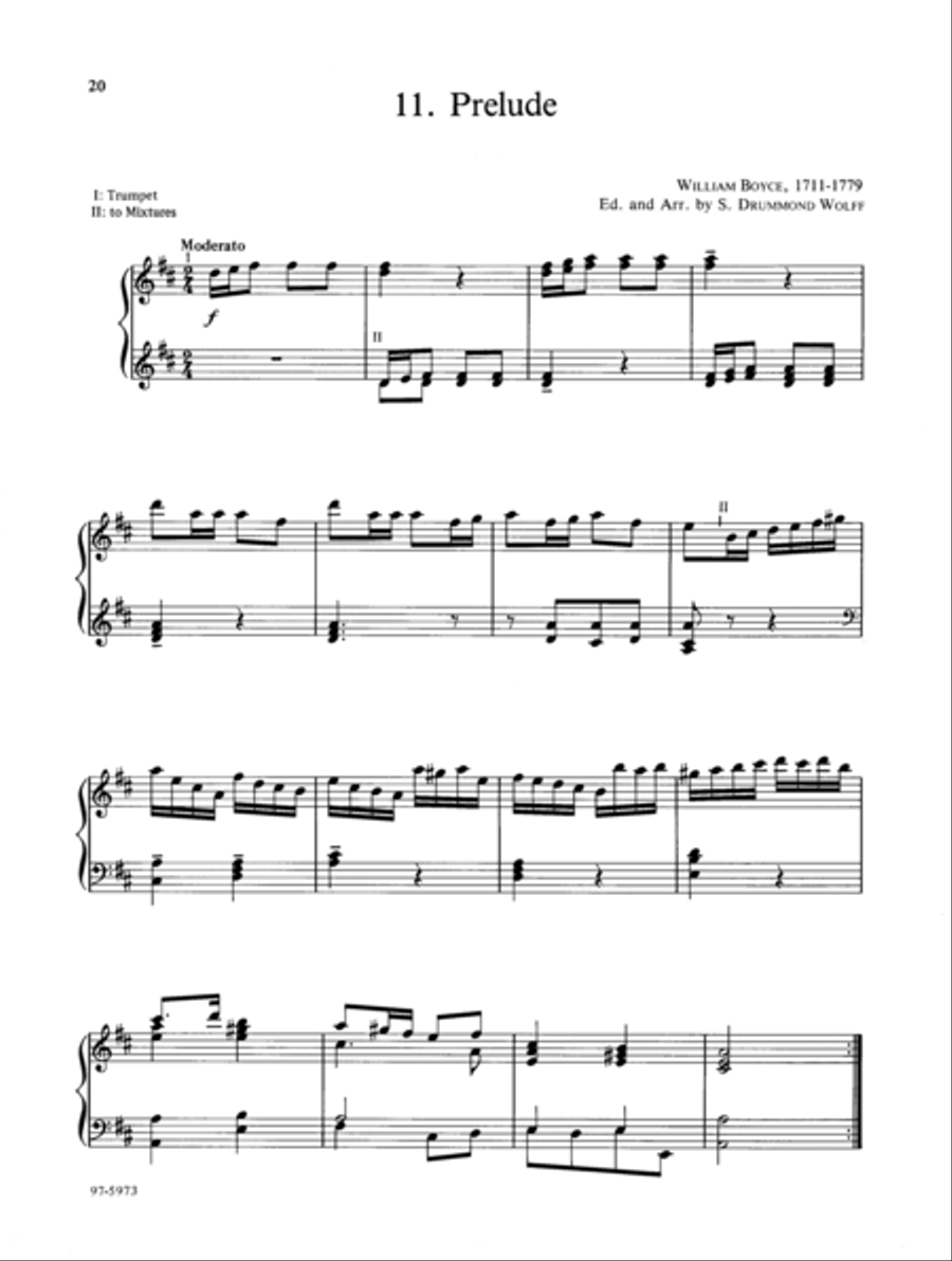 Baroque Music for Manuals, Vol. IV Organ scores gallery preview page 11