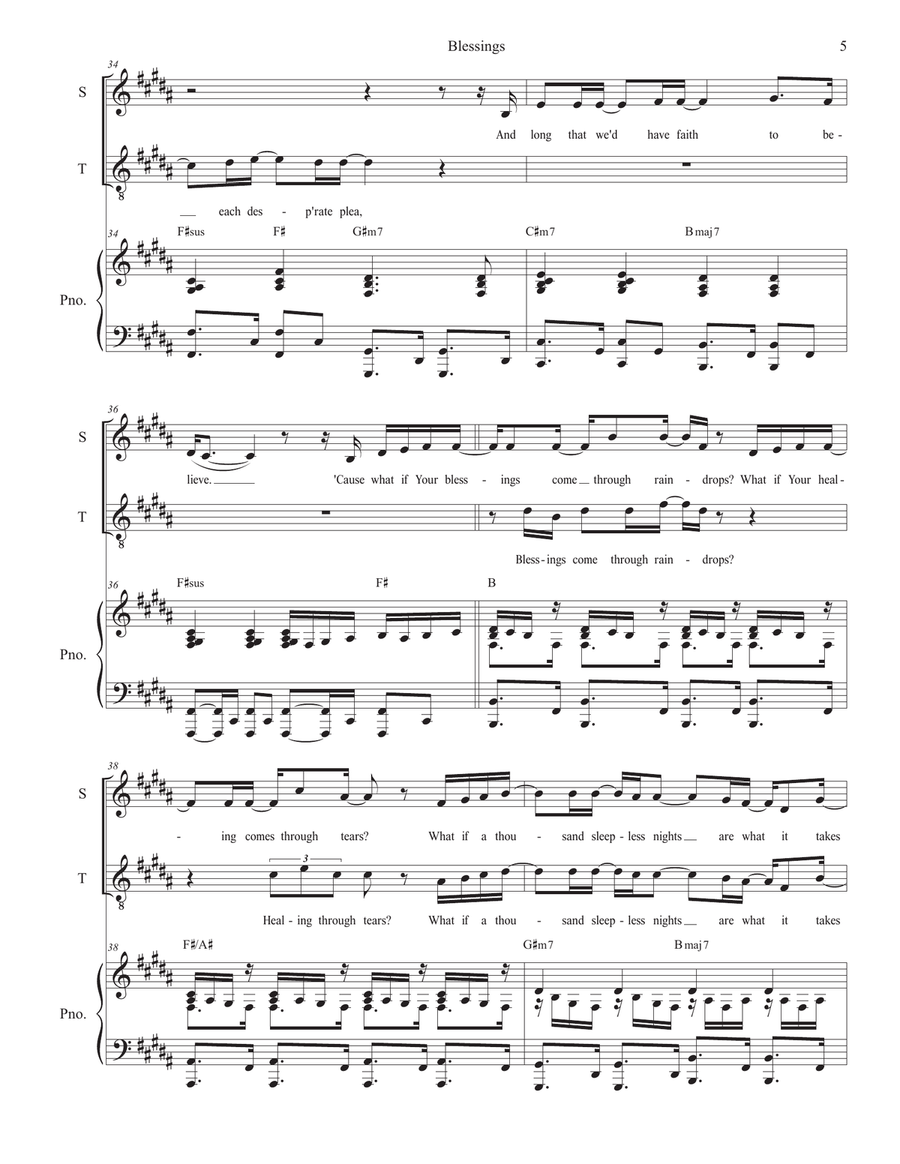 Blessings Blessings 2-Part scores gallery preview page 5
