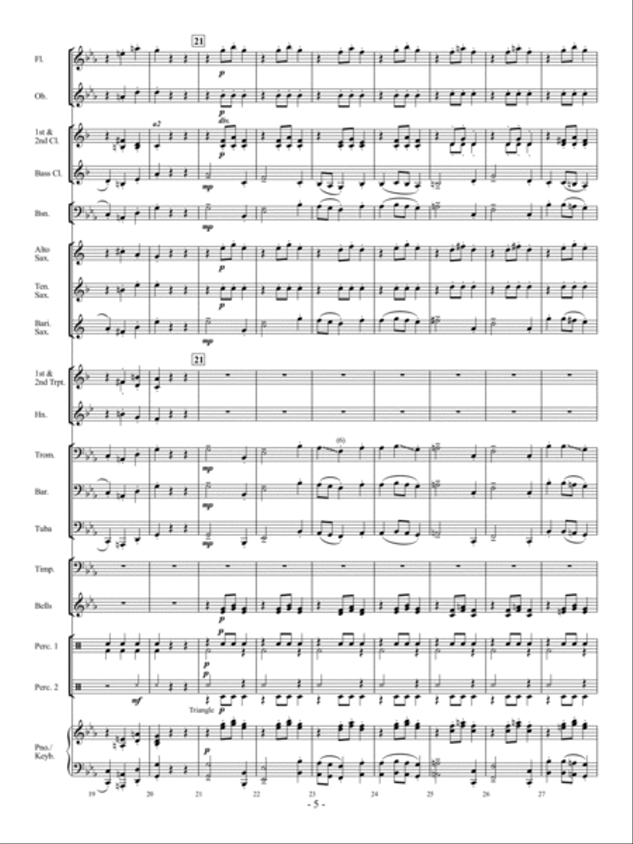 Elephants Concert Band scores gallery preview page 4
