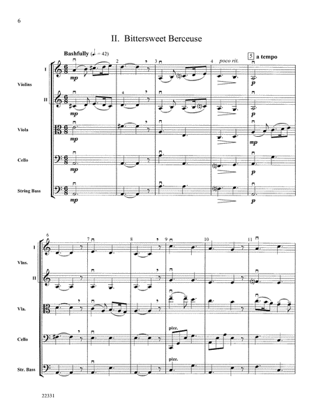 B-Suite for Strings: Score