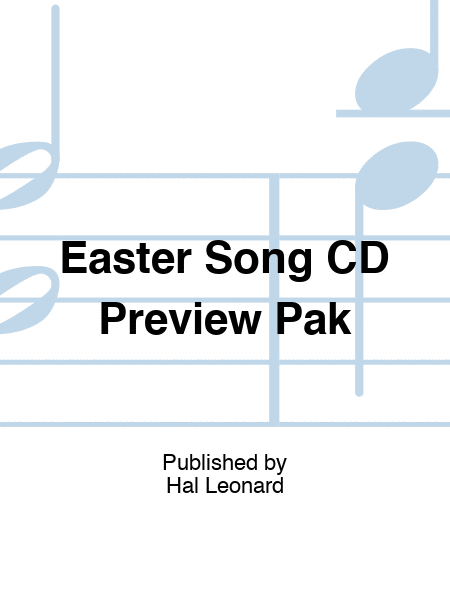 Easter Song CD Preview Pak