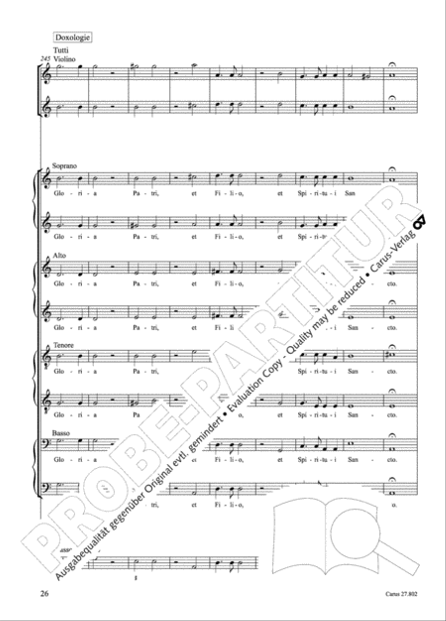 Salmi I (Selva morale e spirituale) Collection / Songbook scores gallery preview page 51