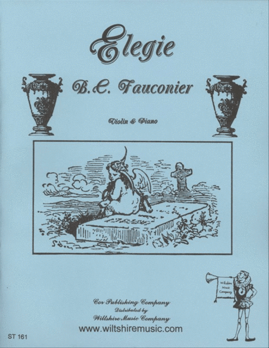 Elegie Violin Solo scores gallery preview page 1