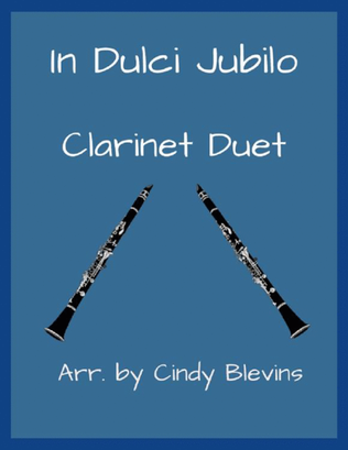 In Dulci Jubilo, for Clarinet Duet