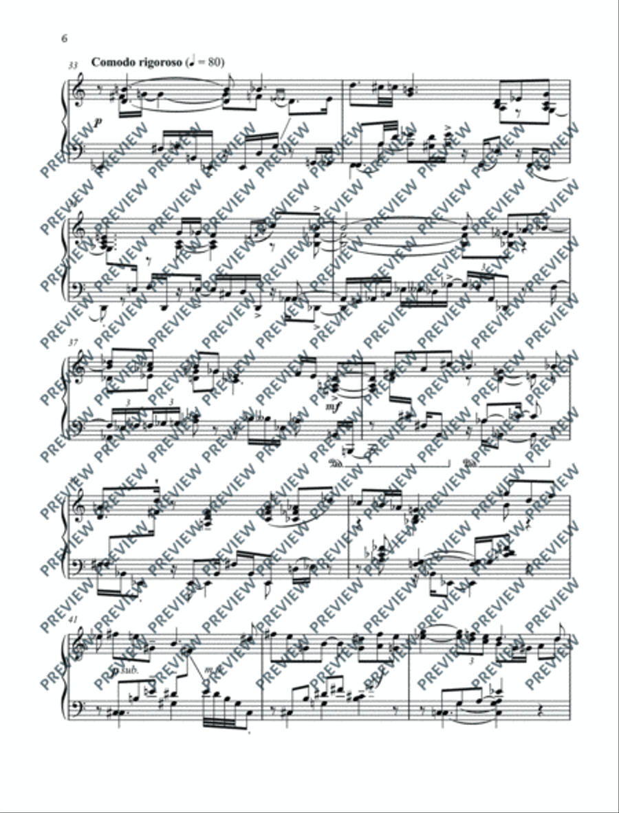 Countermove Piano Solo scores gallery preview page 7