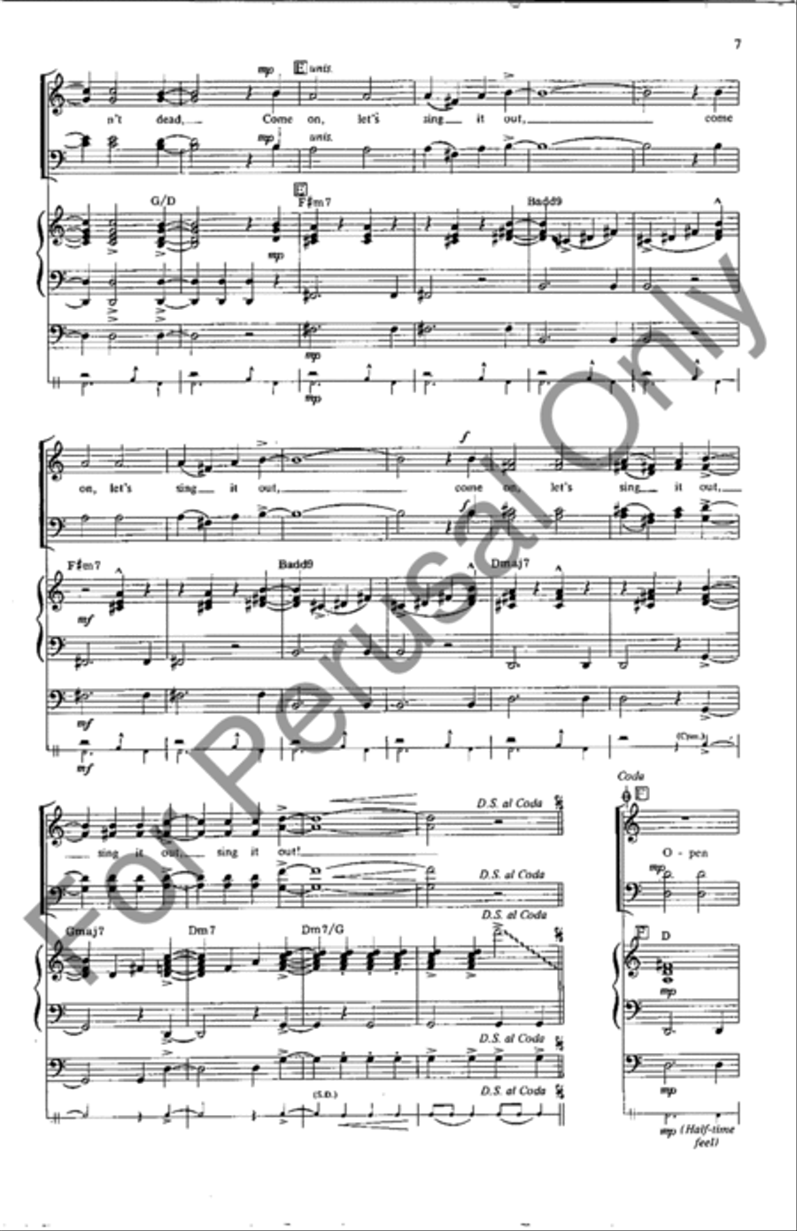 Sing It! Sing It! 4-Part scores gallery preview page 6