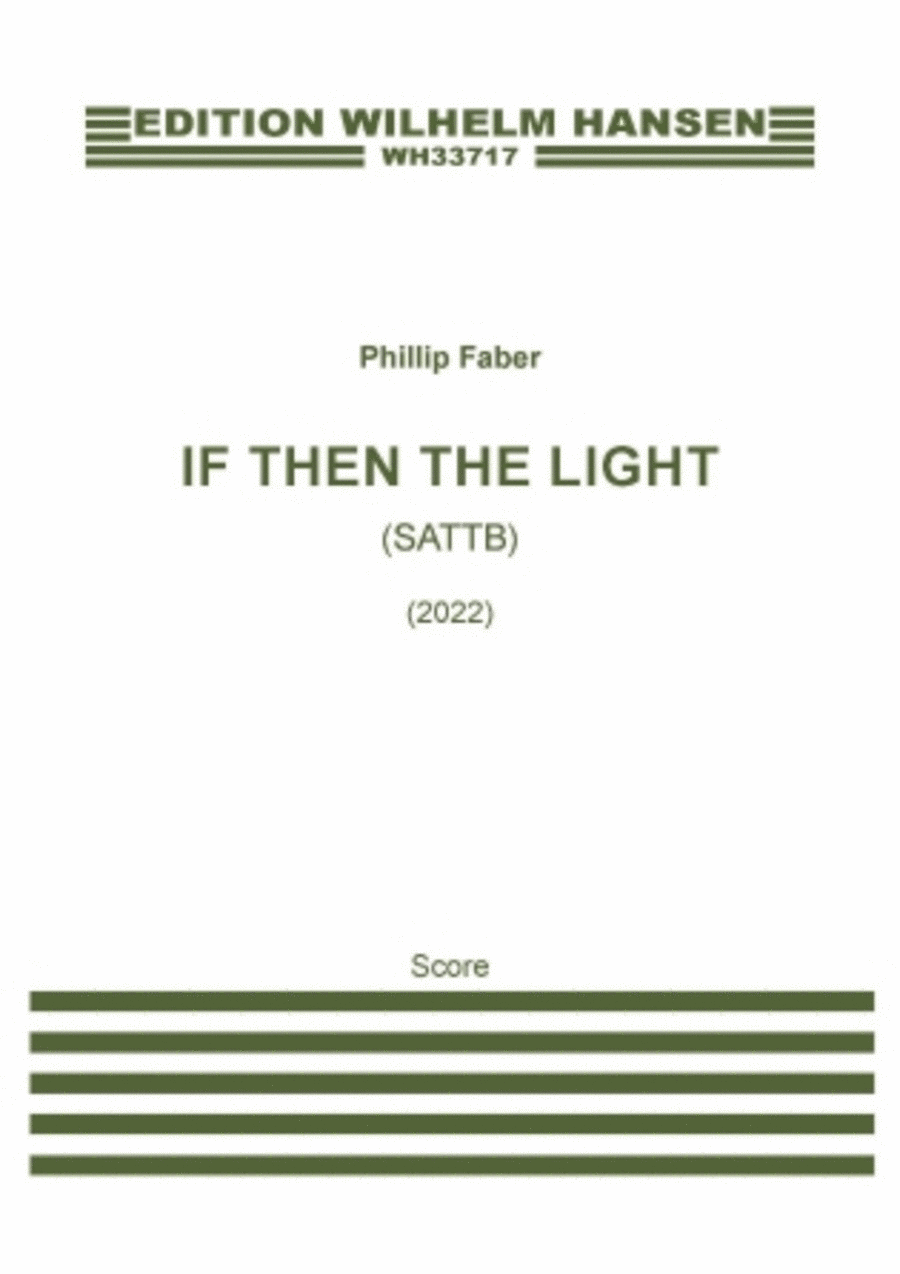 Book cover for If Then The Light