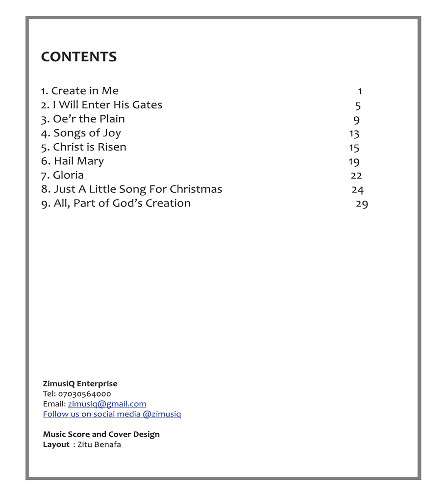 Choral Fantasy 4-Part scores gallery preview page 3
