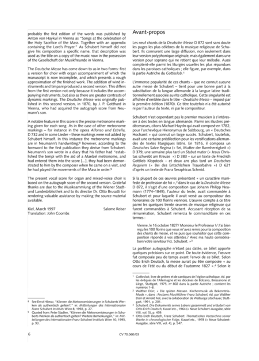 Deutsche Messe 4-Part scores gallery preview page 7