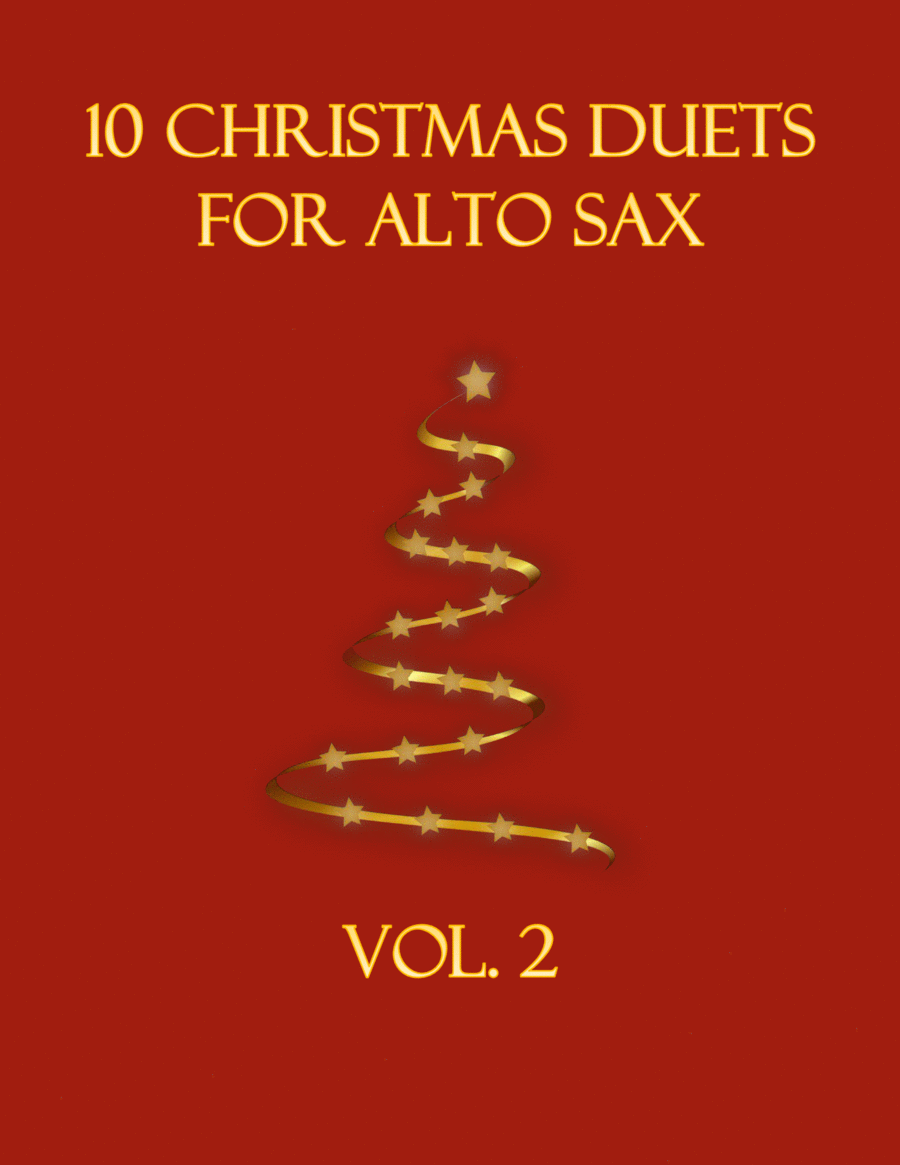 10 Christmas Duets for Alto Sax (Vol. 2) image number null
