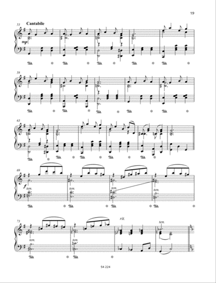 Bethena Piano Solo scores gallery preview page 3