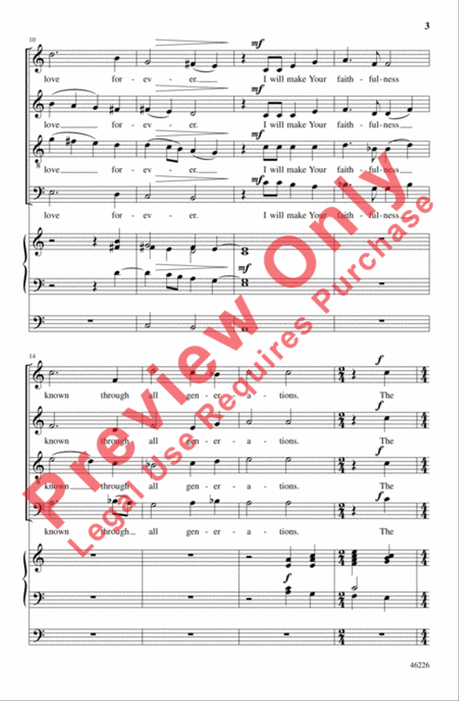 Psalm and Alleluia 4-Part scores gallery preview page 3