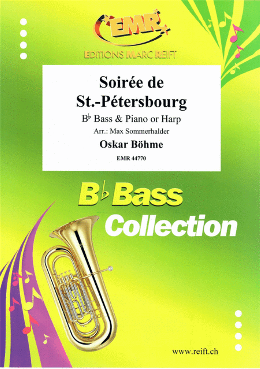 Soiree de St.-Petersbourg Harp scores gallery preview page 1