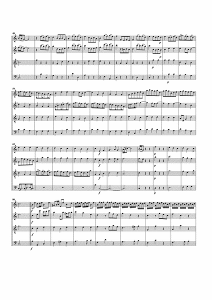 Concerto grosso Op.6, no.6 (arrangement for 4 recorders)