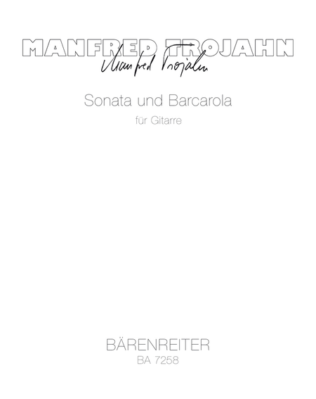 Sonata und Barcarola (1988/89)