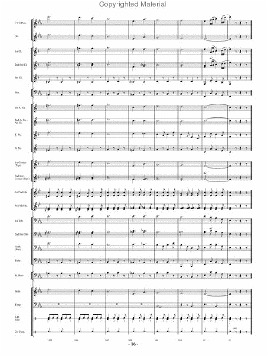 Our Director Concert Band scores gallery preview page 15