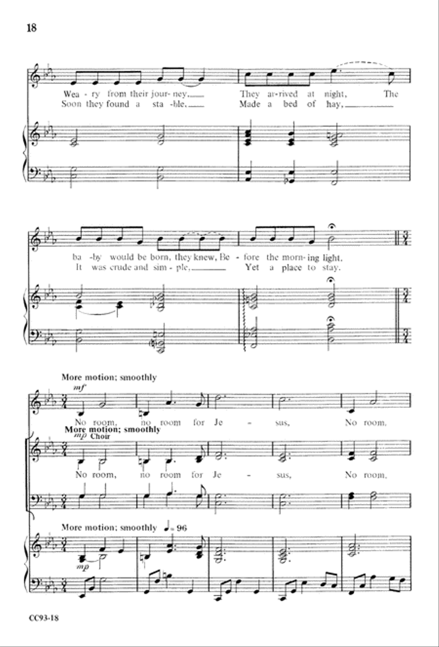 Jesus Is Born Jesus Is Born 4-Part scores gallery preview page 20