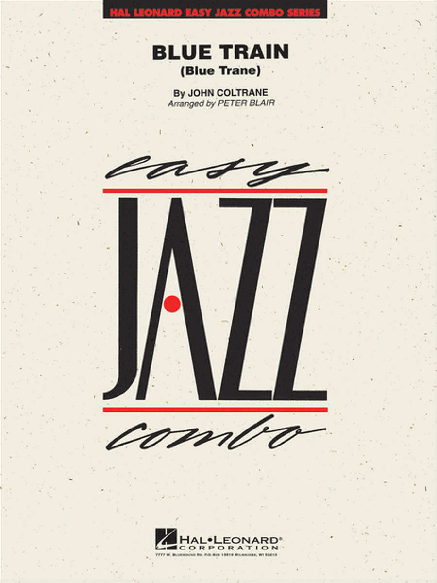 Blue Train Jazz Ensemble scores gallery preview page 1