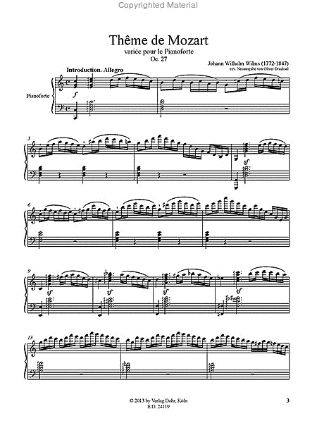 Variationen Vol. 5 für Pianoforte