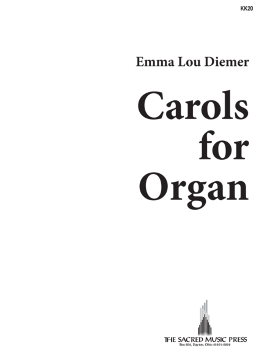 Carols For Organ Carols For Organ Organ Solo scores gallery preview page 1