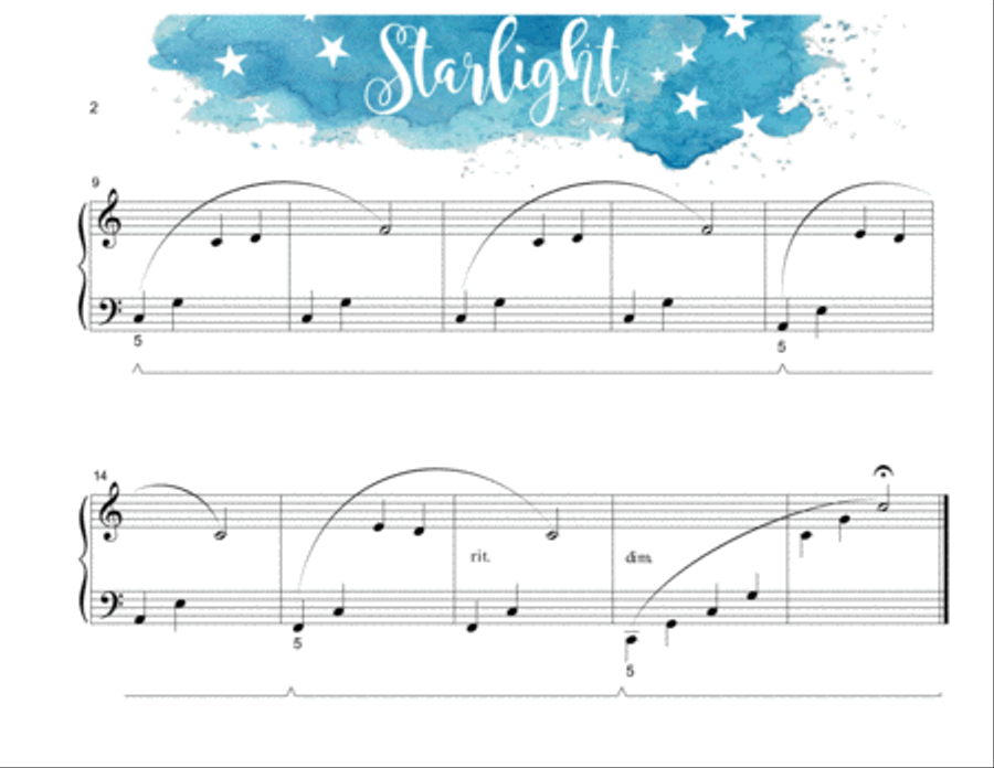 Starlight Piano Method scores gallery preview page 2
