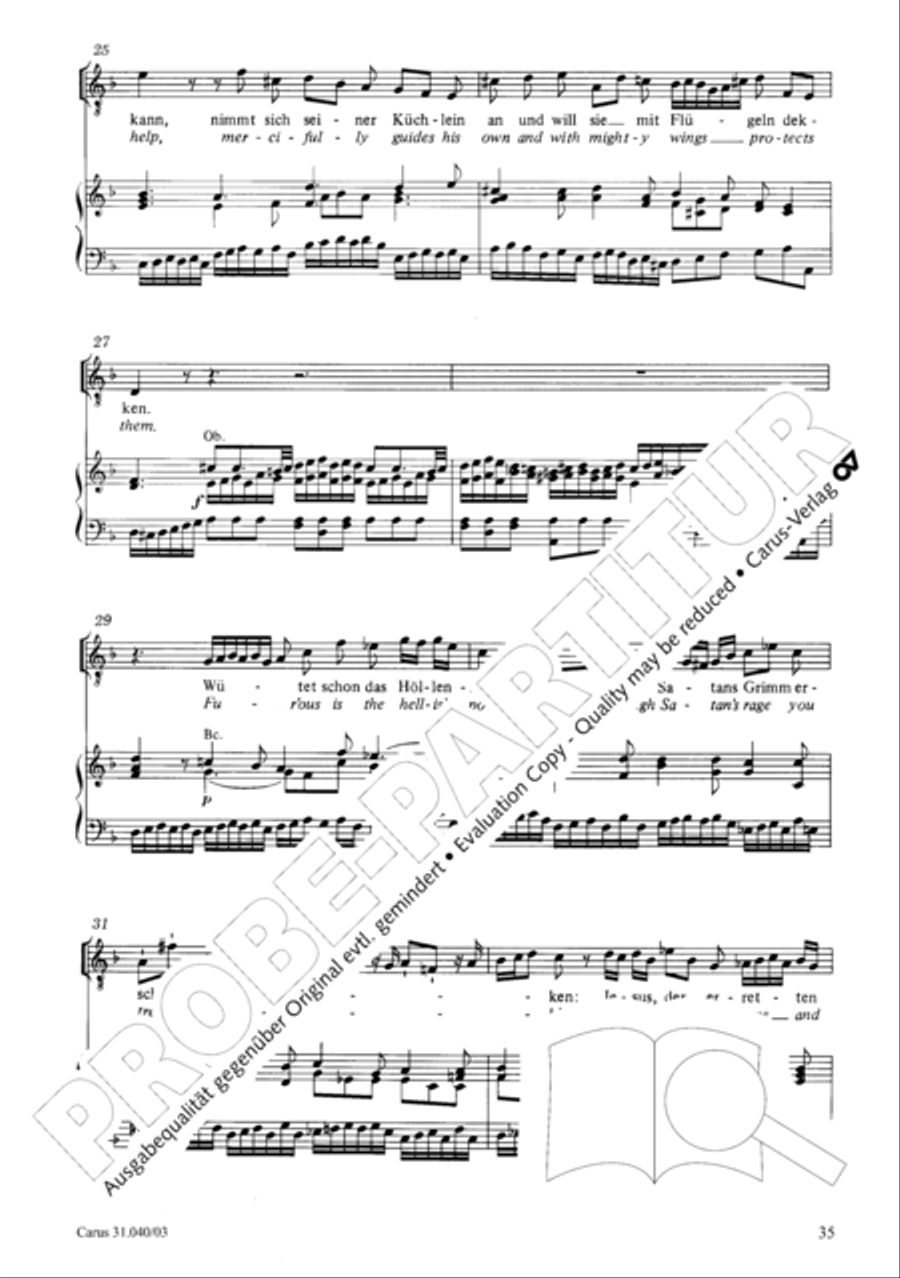 Christ was manifested for this purpose (Dazu ist erschienen der Sohn Gottes) ATB scores gallery preview page 36