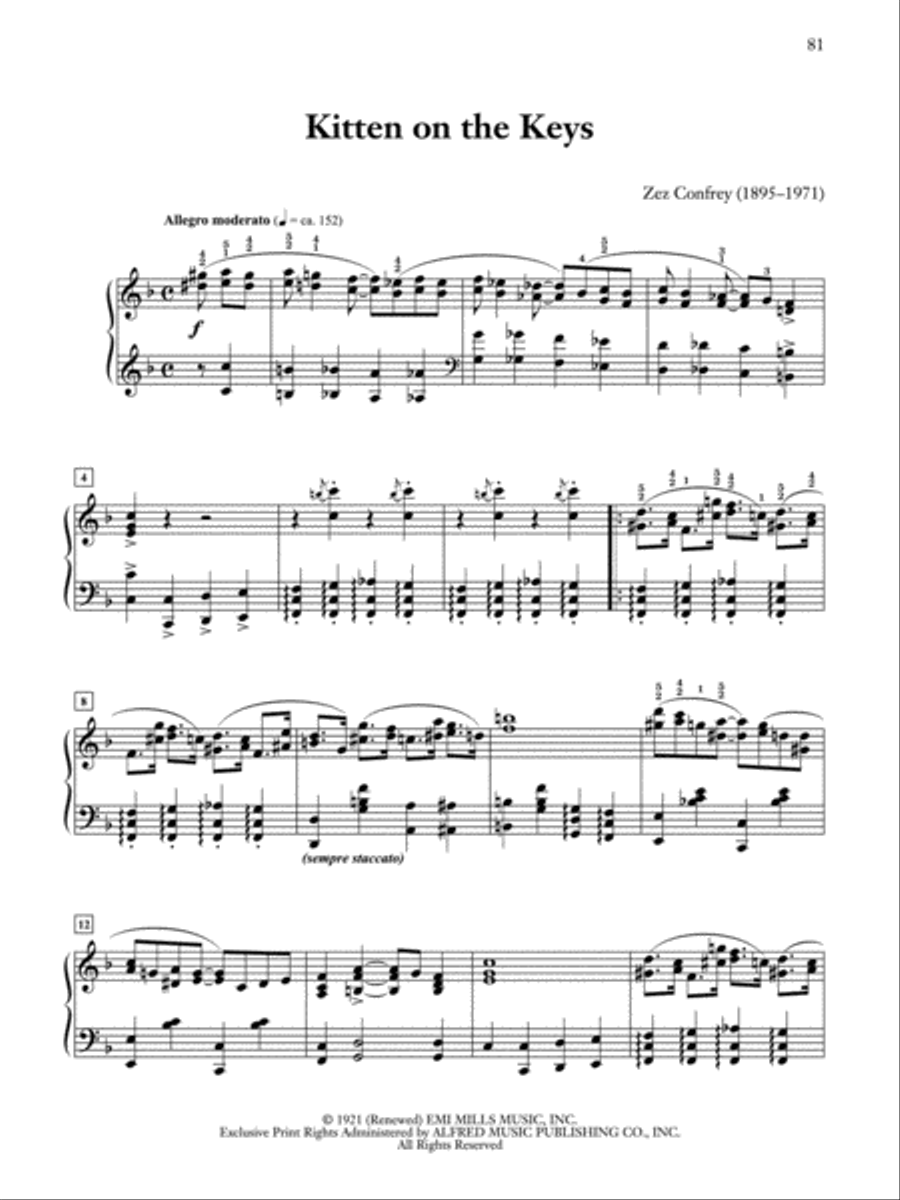 Anthology of American Piano Music