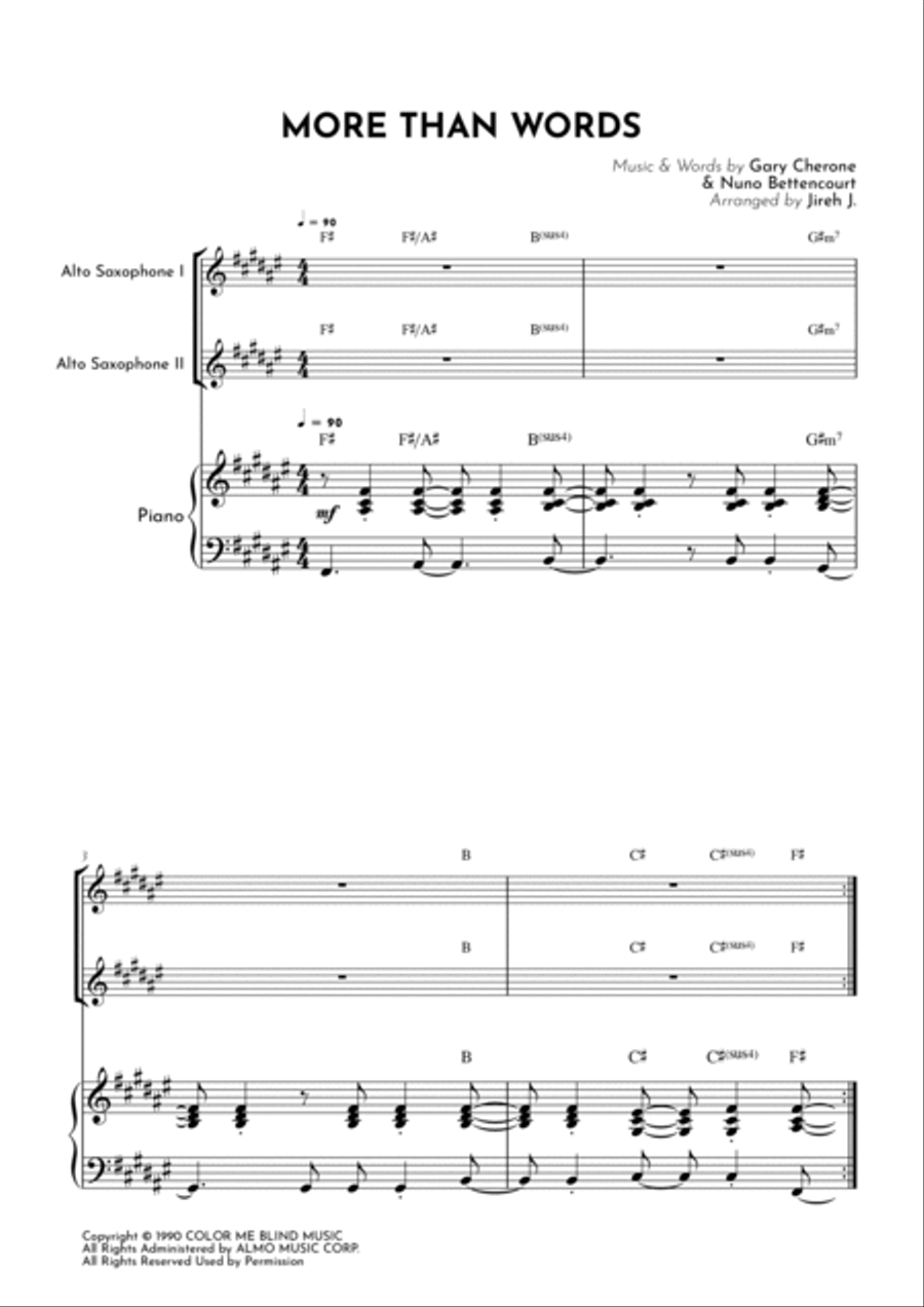 More Than Words Woodwind Duet scores gallery preview page 2
