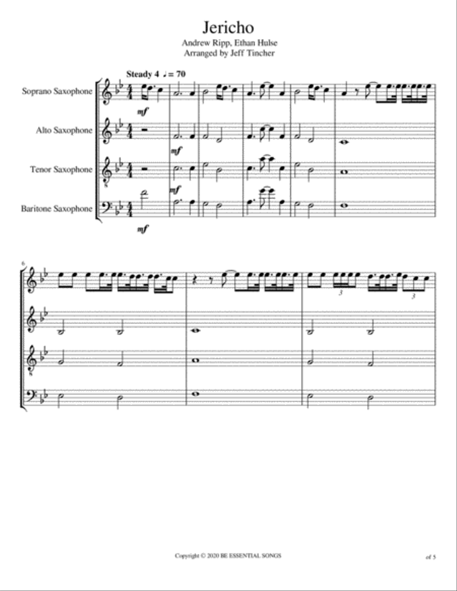 Jericho Woodwind Quartet scores gallery preview page 2