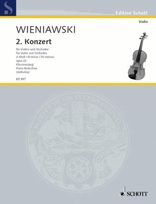 Book cover for Violin Concerto No. 2 in D Minor