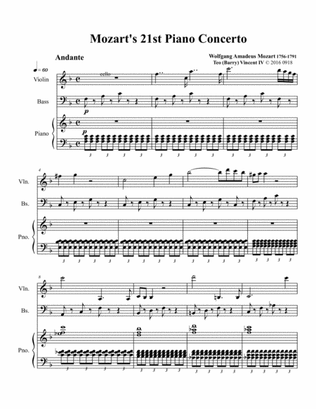 Piano Concerto No.21, K.467: II. Andante