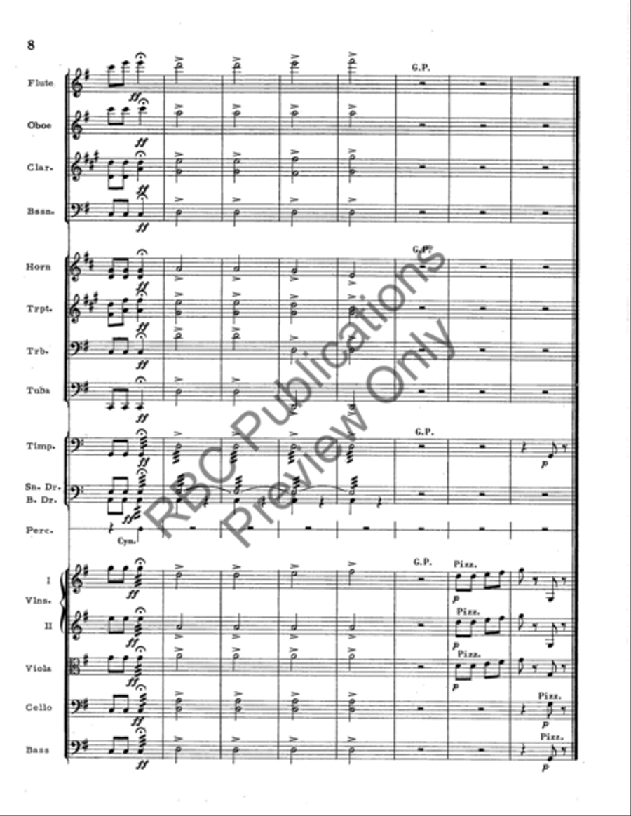 Blue Tail Fly Full Orchestra scores gallery preview page 11