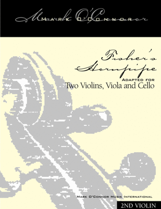 Book cover for Fisher's Hornpipe (violin 2 part - two vlns, vla, cel)