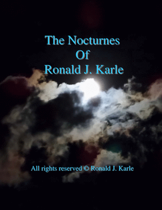 Nocturne #90 by: Ronald J. Karle Arrangement for Violin, Piano