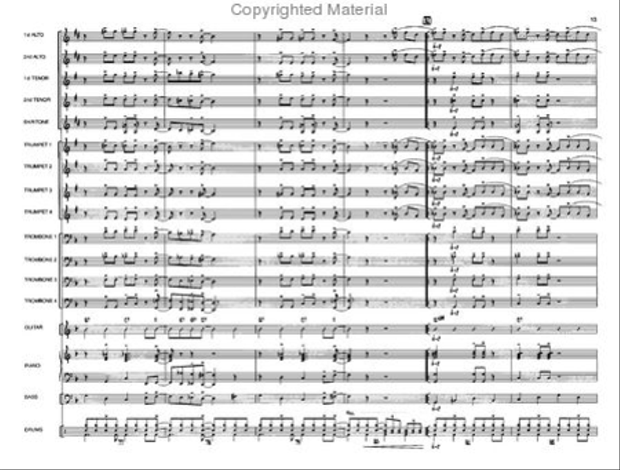 Ja-Da Jazz Ensemble scores gallery preview page 13