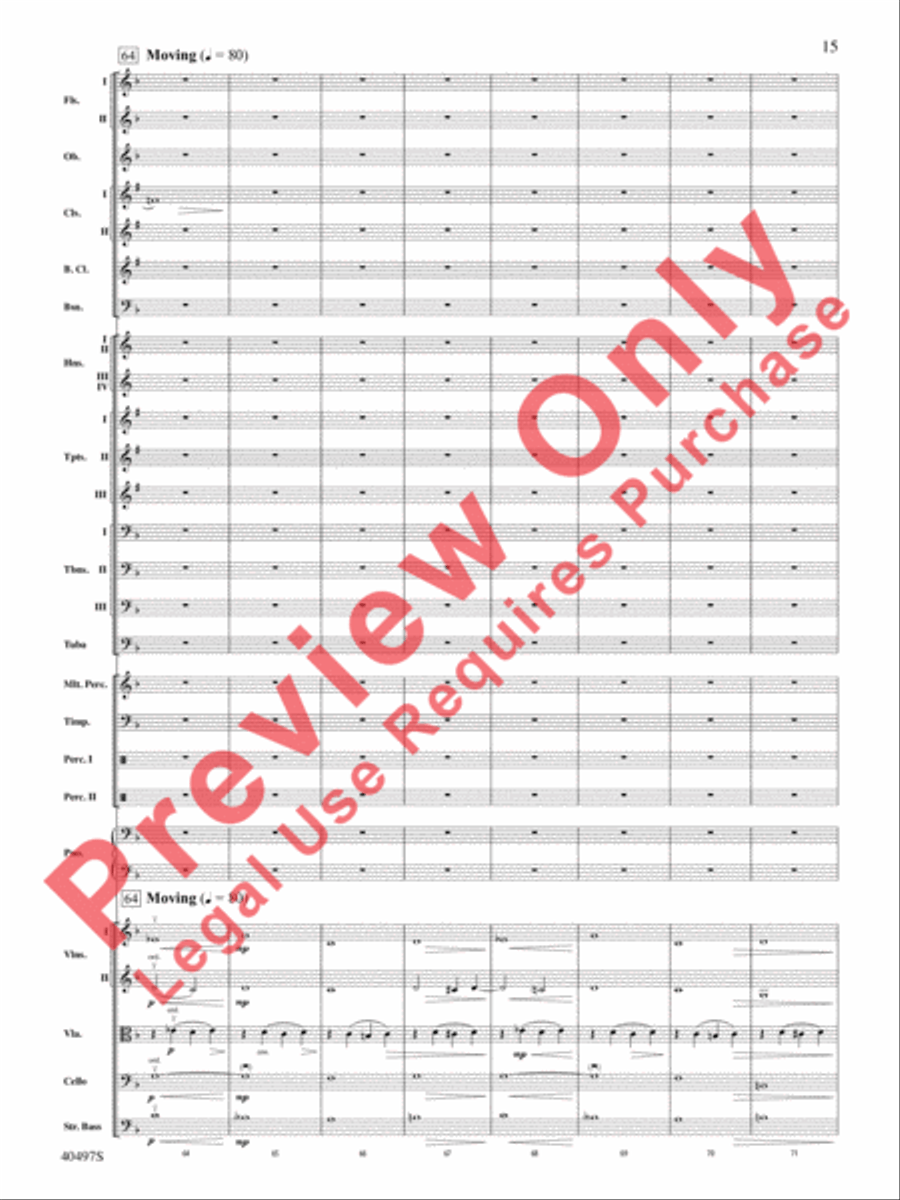 Batman: The Dark Knight Rises Full Orchestra scores gallery preview page 16