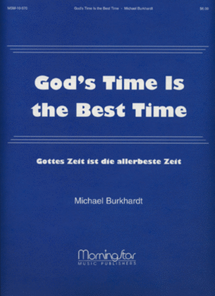 Book cover for God's Time Is the Best Time