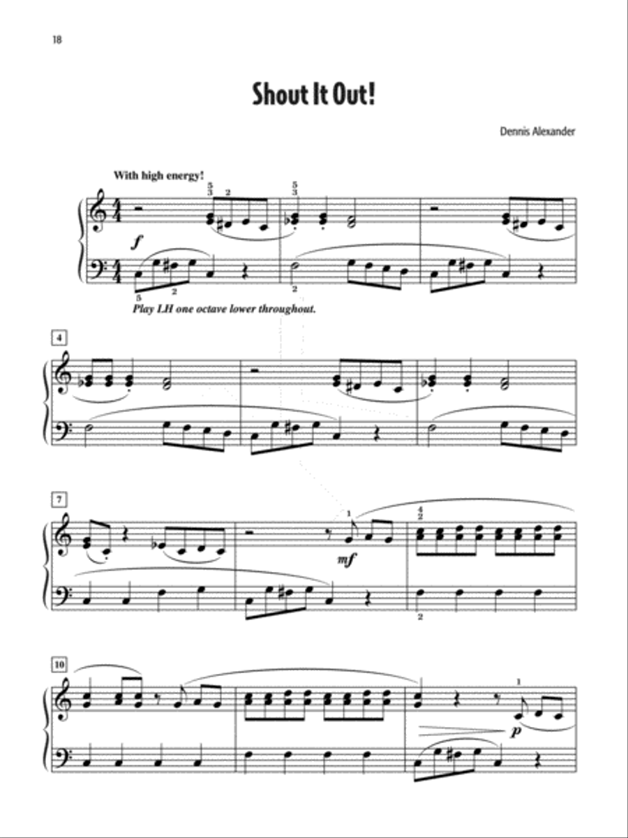 Dennis Alexander's Favorite Solos, Book 1 Piano Solo scores gallery preview page 4