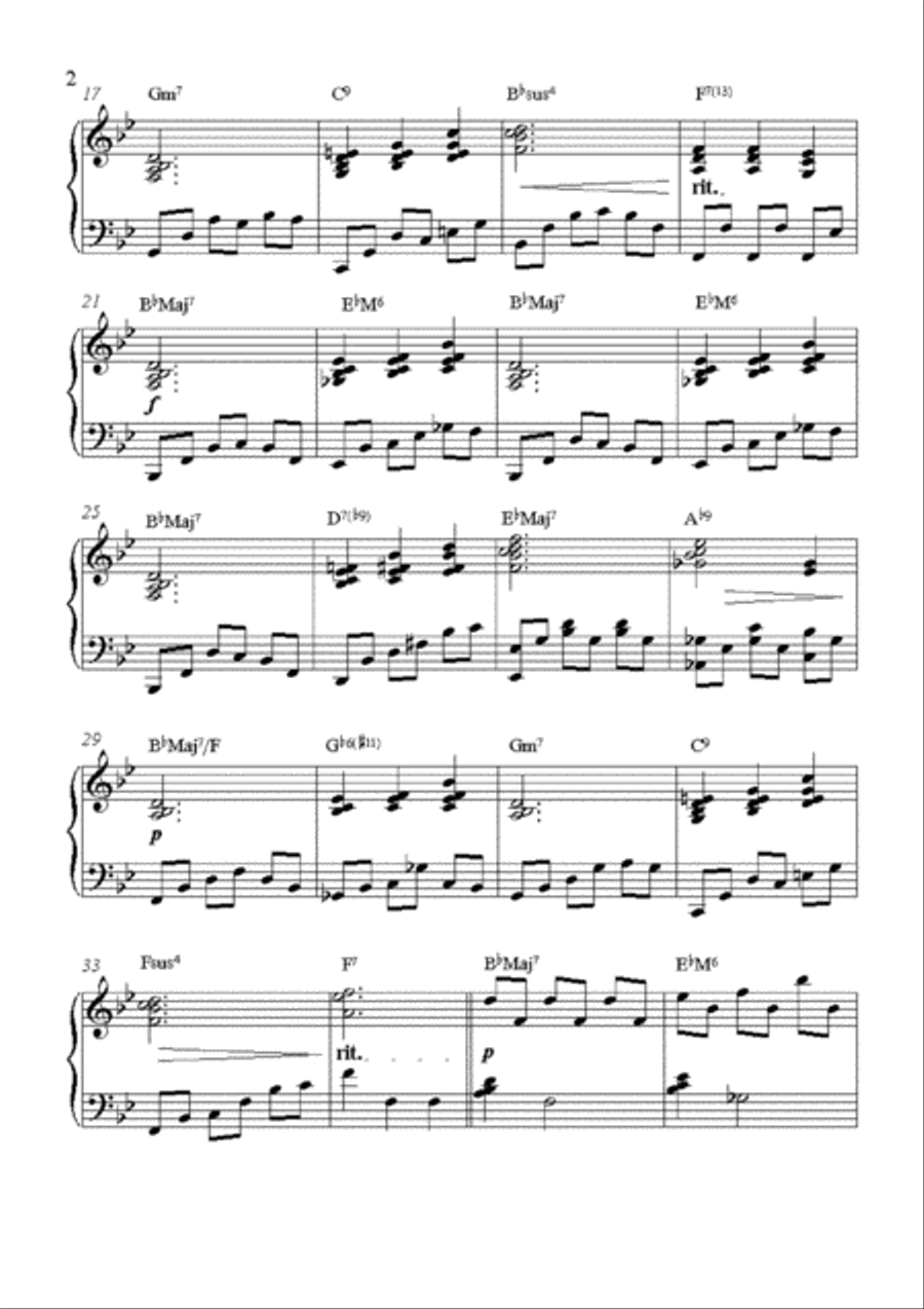 A Child Is Born A Child Is Born Piano Solo scores gallery preview page 3