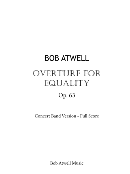 Overture for Equality (Band) image number null