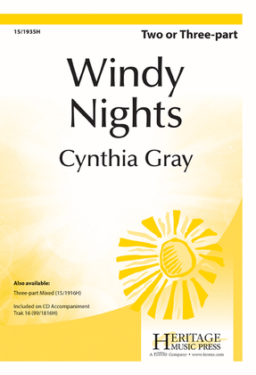 Book cover for Windy Nights