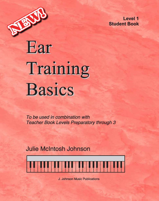 Book cover for Ear Training Basics: Level 1