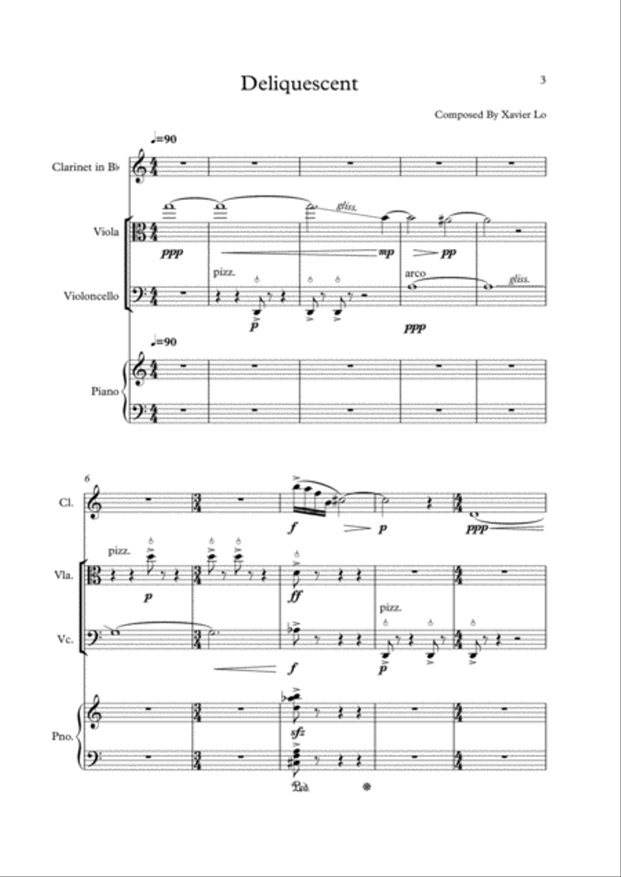 Deliquescent Small Ensemble scores gallery preview page 3