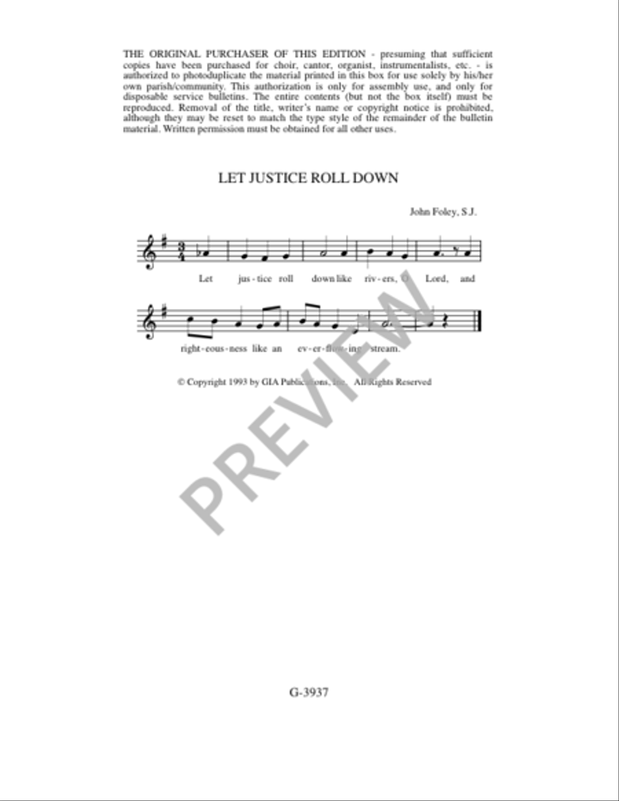Let Justice Roll Down Let Justice Roll Down 4-Part scores gallery preview page 13