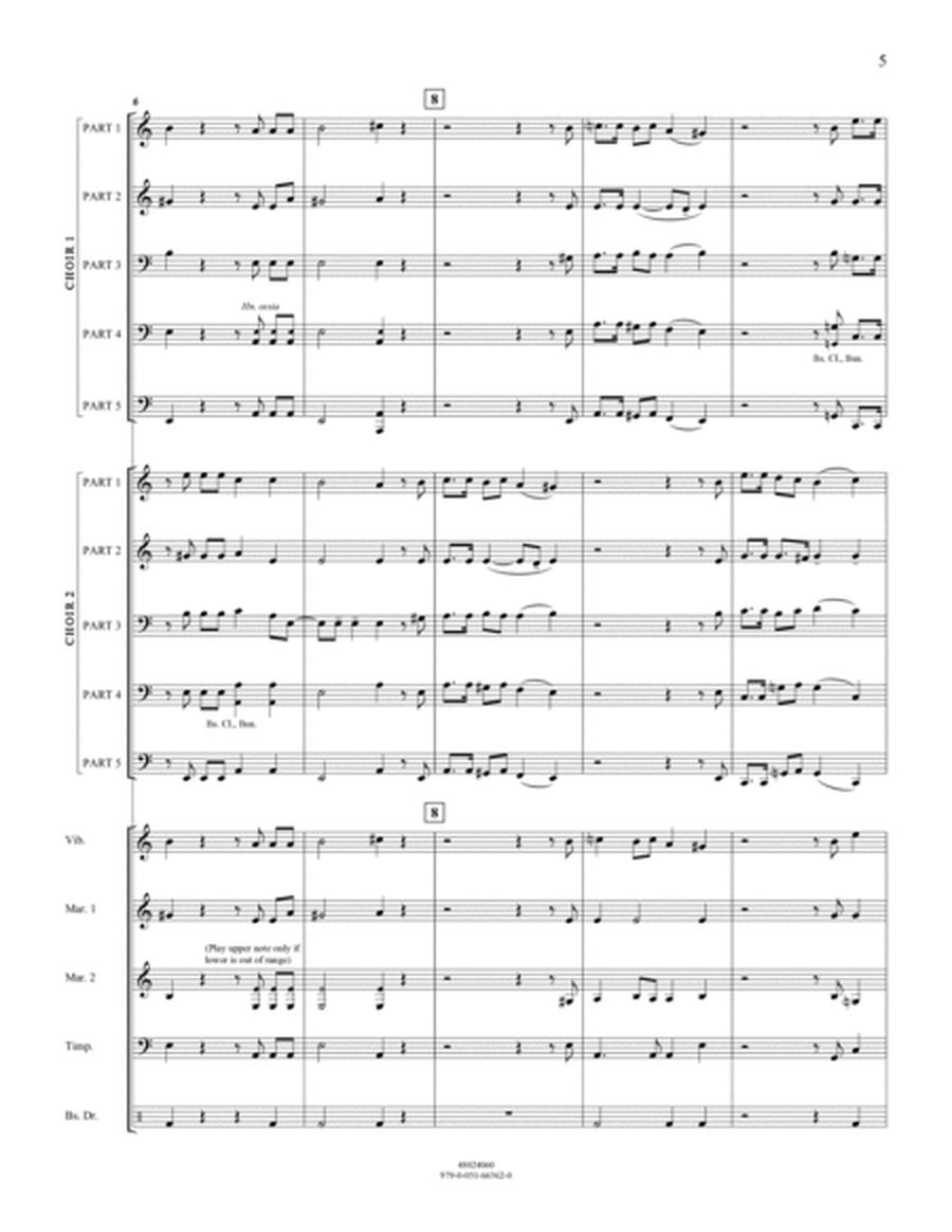 Toccata ("Atalanta") - Conductor Score (Full Score)
