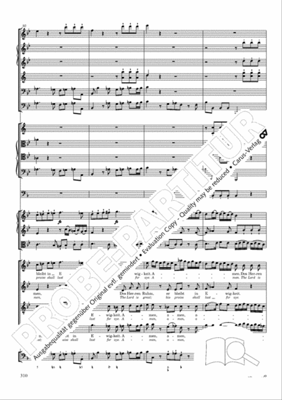 The Creation (Die Schopfung) 4-Part scores gallery preview page 330