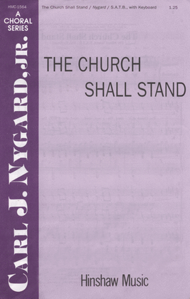 Book cover for The Church Shall Stand