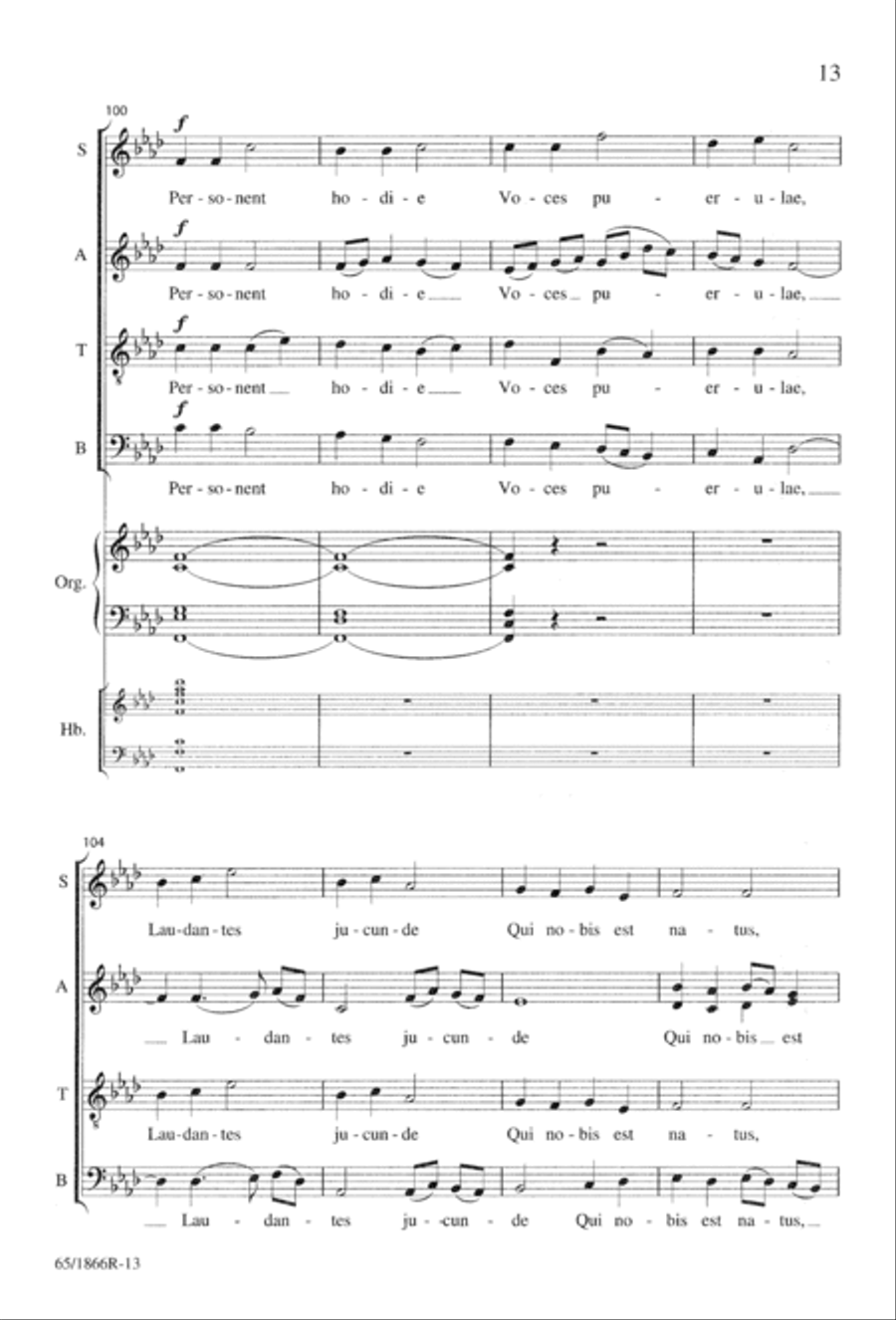 How Sweet the Sound 4-Part scores gallery preview page 15
