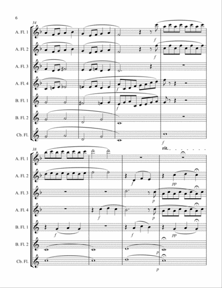 Over The Rainbow (from The Wizard Of Oz) Small Ensemble scores gallery preview page 6